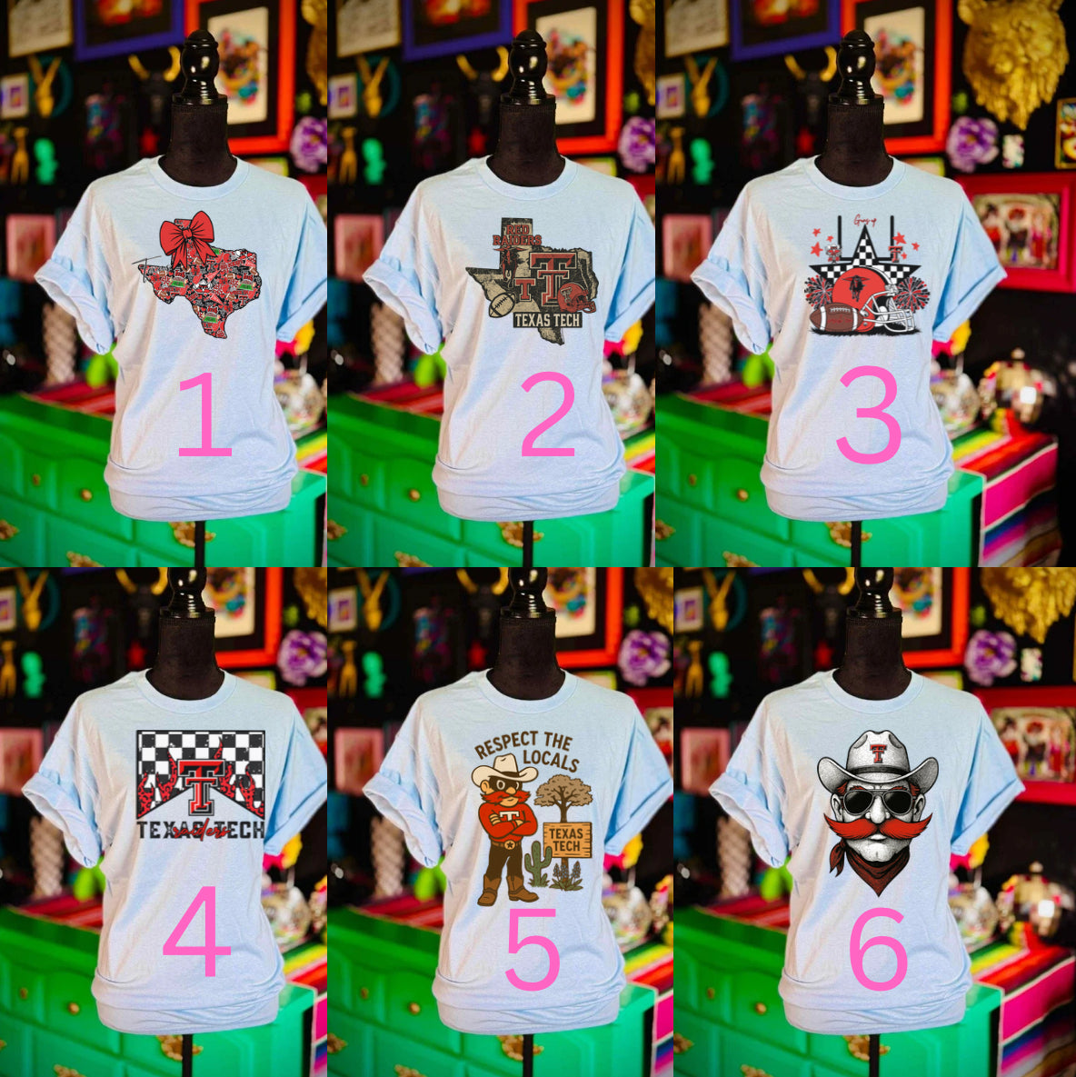 TTU DTF print