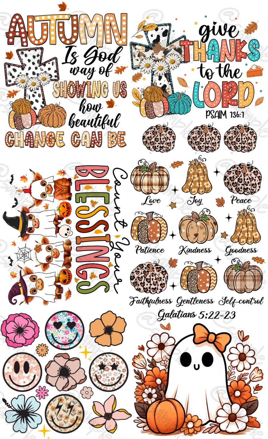 FALL GANGSHEET 3