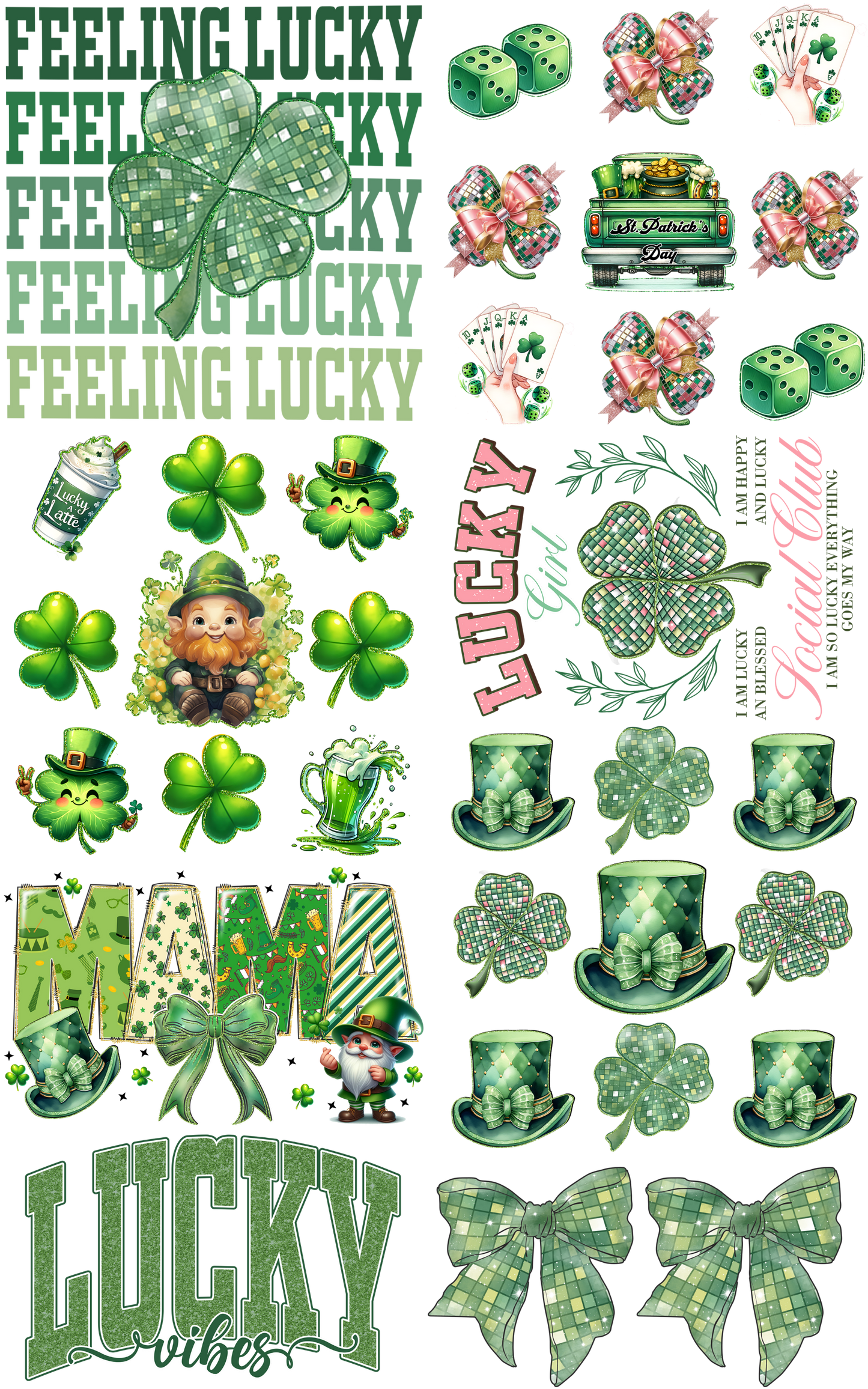 St Patty Gang 22.5"X36"