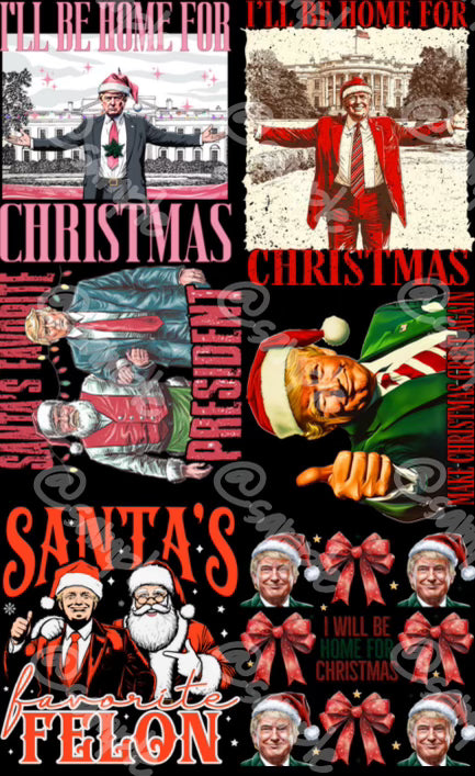 Santa’s favorite gang sheet