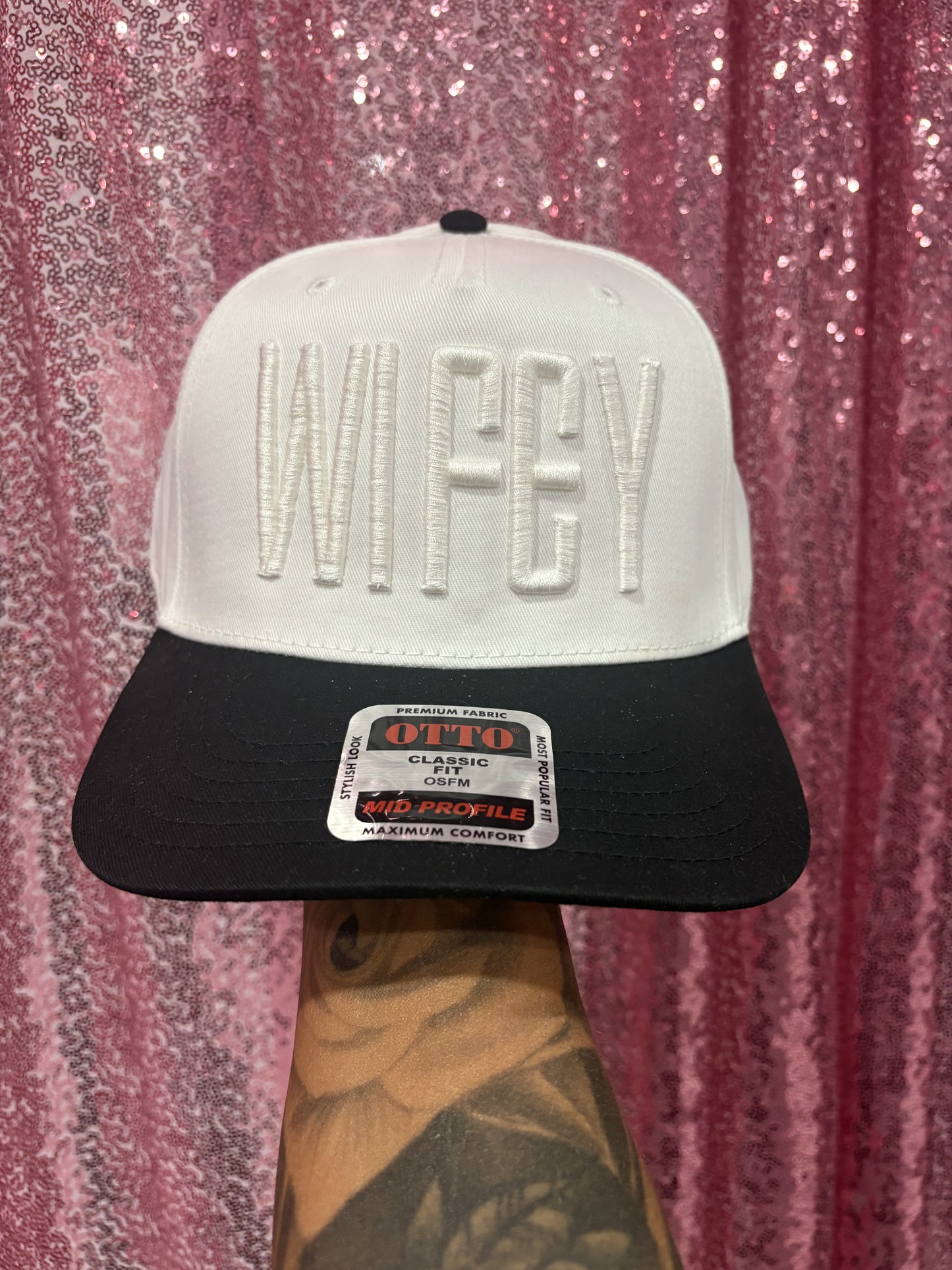 Wifey embroidered cap