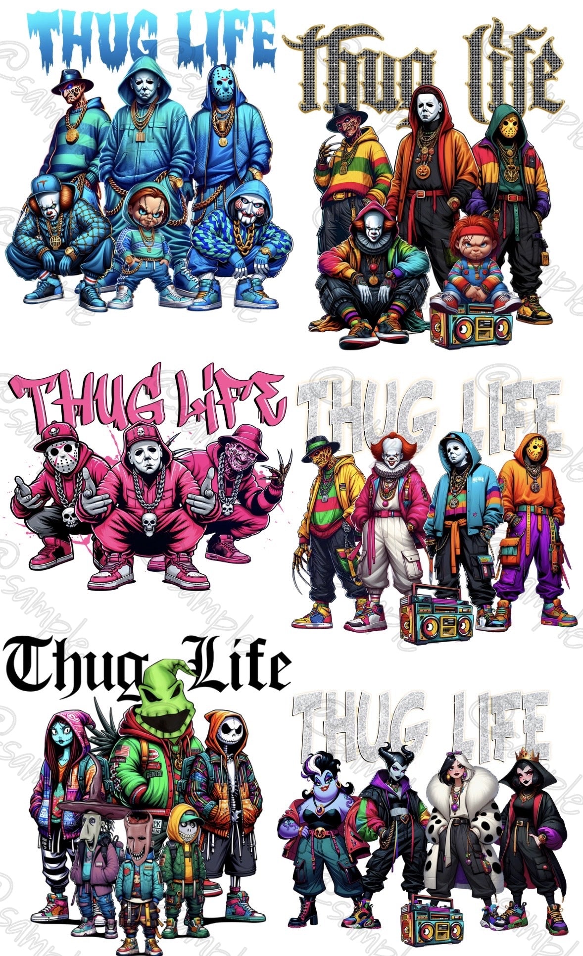THUG LIFE GANGSHEET